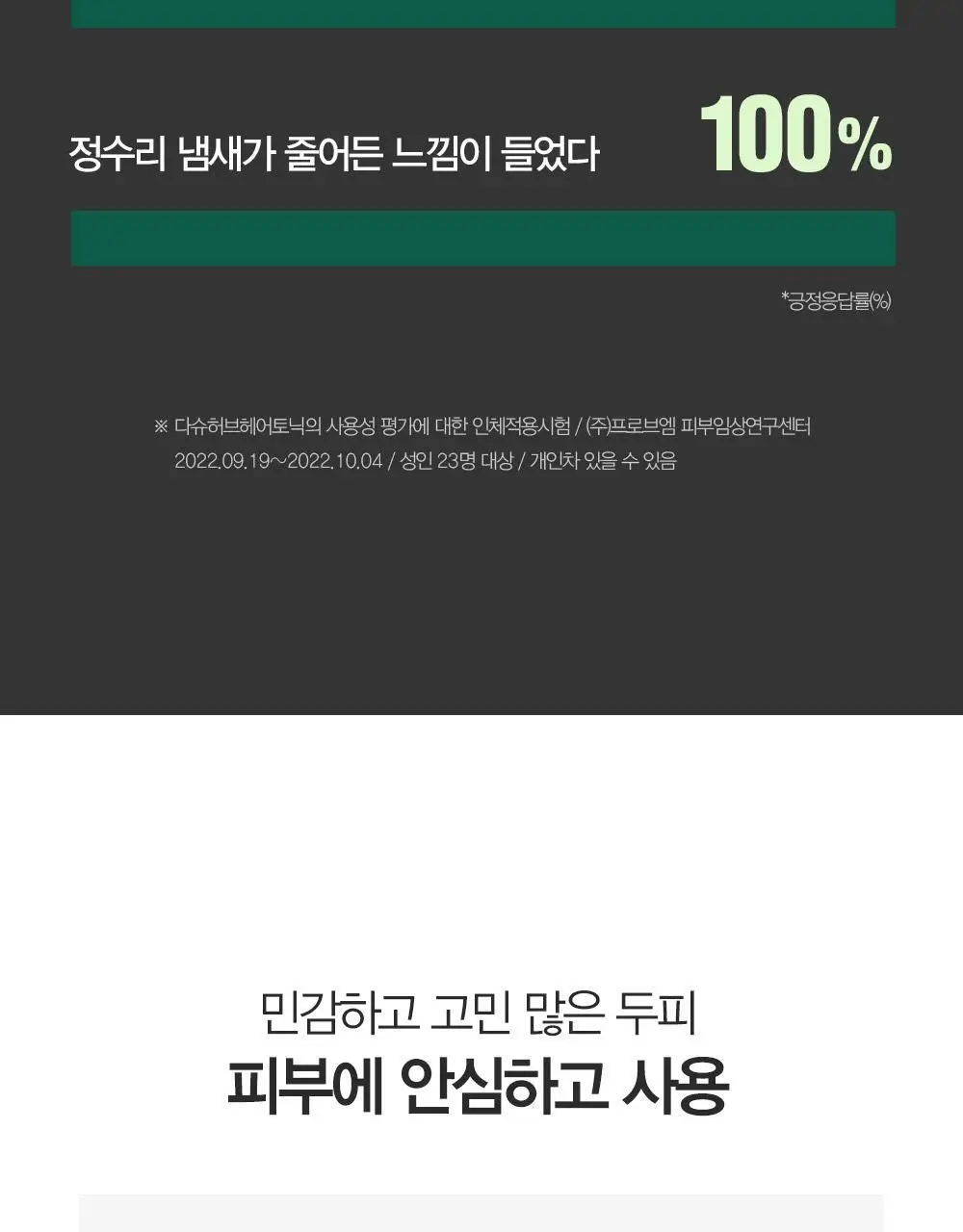 [변우석 Pick]다슈 안티헤어로스 허브 헤어토닉 150ml (탈모증상완화도움 기능성) 상세페이지 8